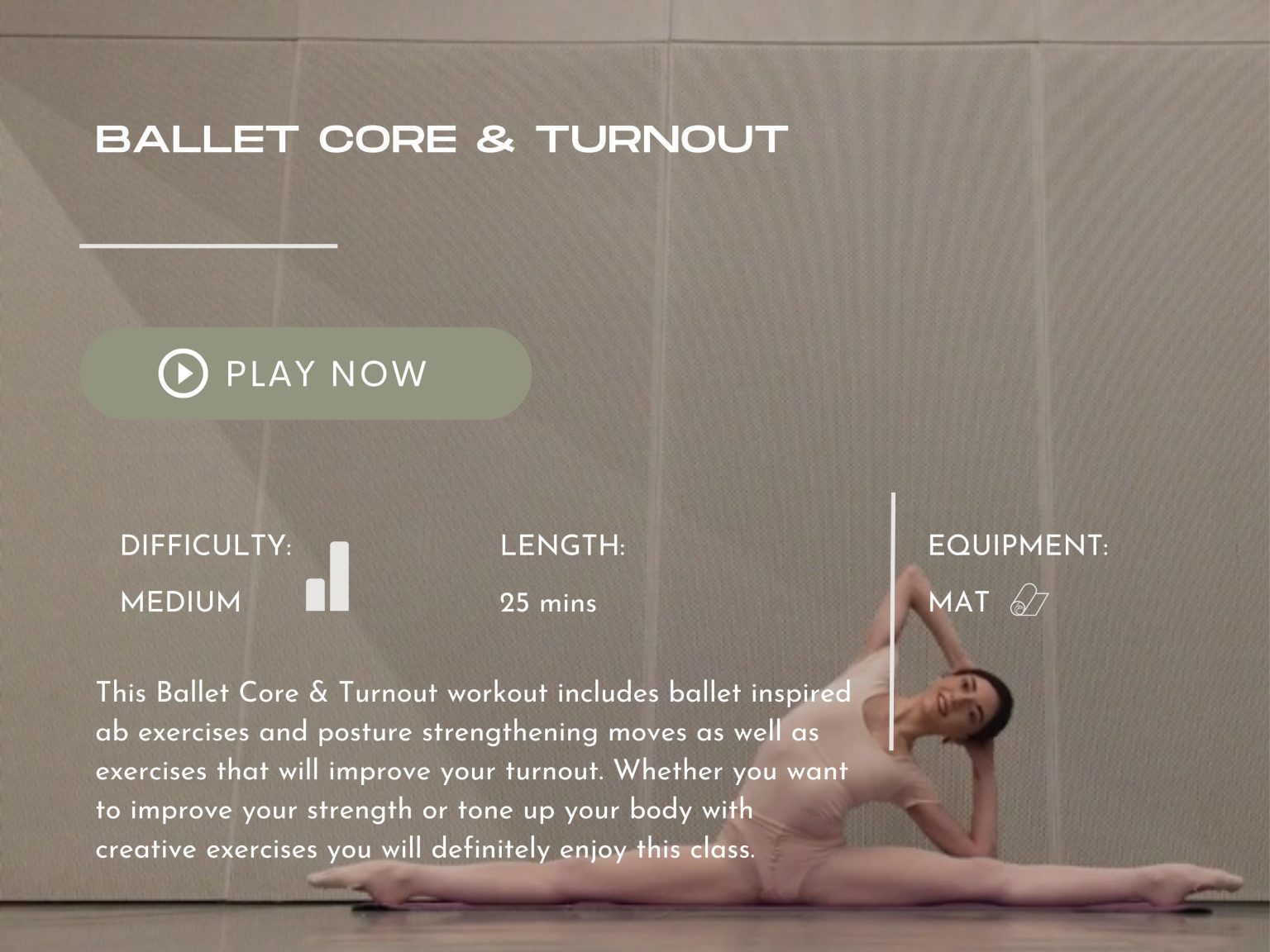 Ballet Core Turnout Bodhicore