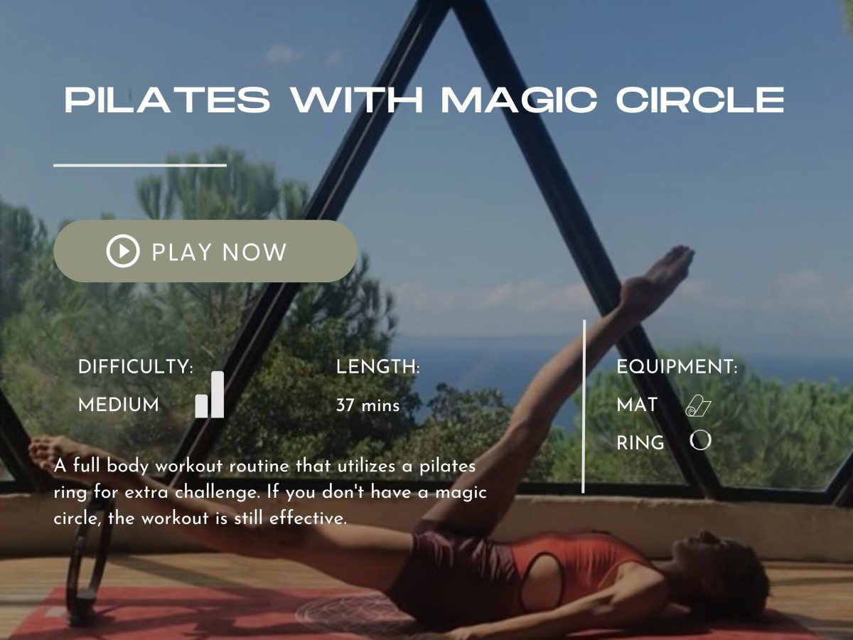 Pilates with Magic Circle Bodhicore