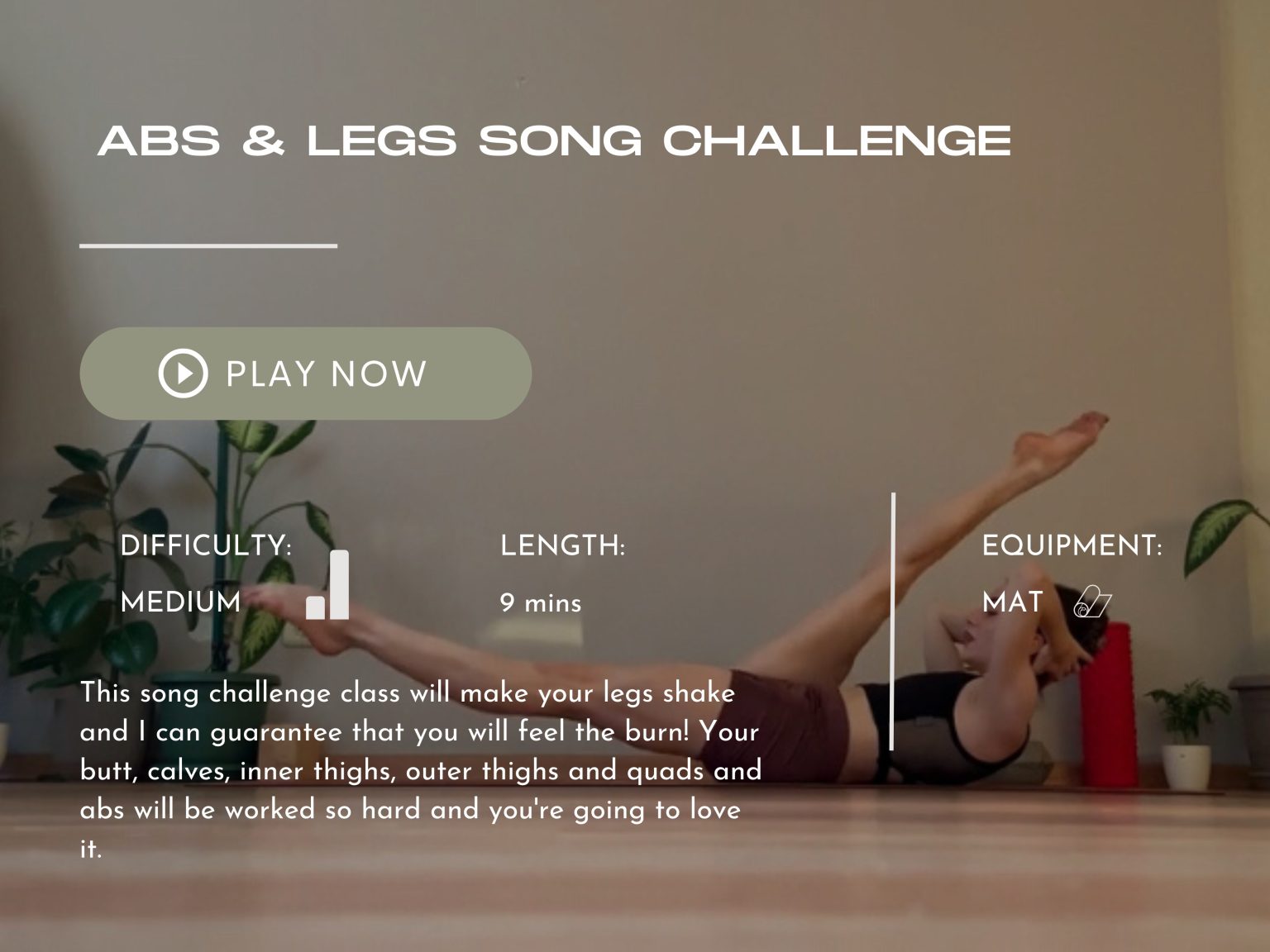 Abs & Legs Song Challenge – Bodhicore