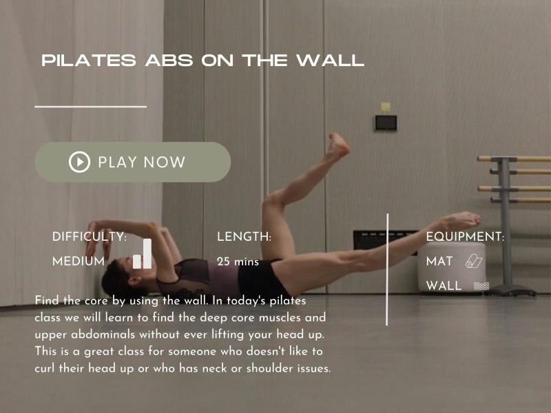 Wall Pilates Challenge for Beginners Bodhicore