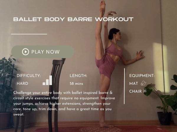 Ballet Body Barre Workout – Bodhicore